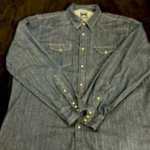 Todd Snyder Denim Western Shirt